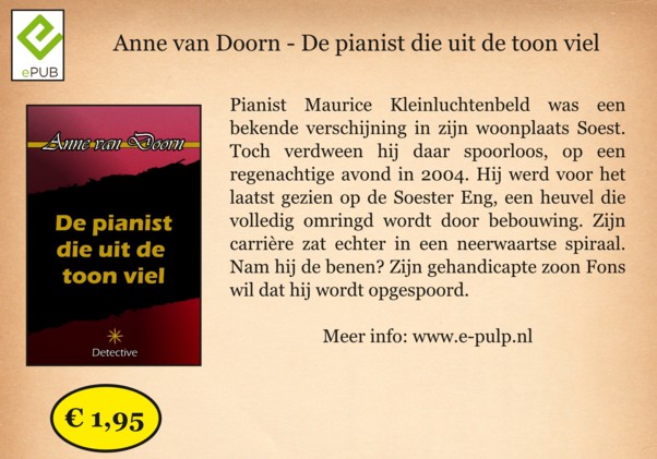 Promo - De pianist die uit de toon viel