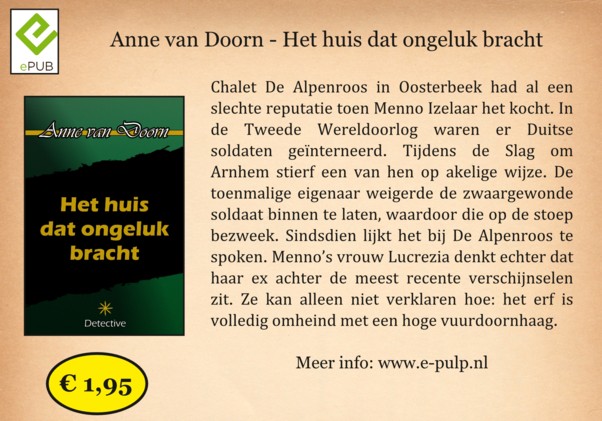 Promo - Het huis dat ongeluk bracht