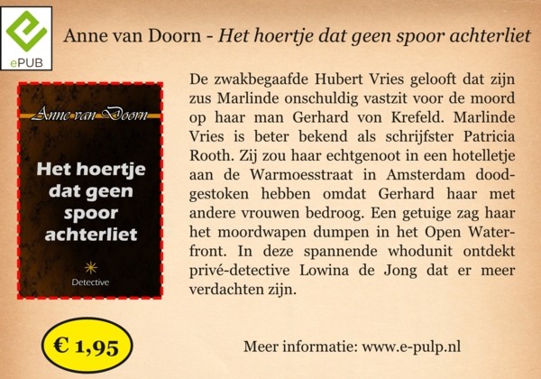 Promo - Het hoertje dat geen spoor achterliet