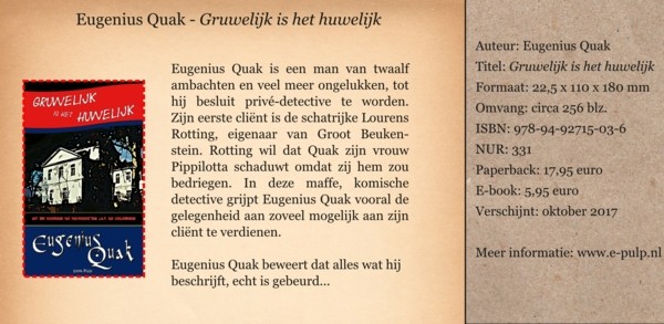 Gruwelijk is het huwelijk